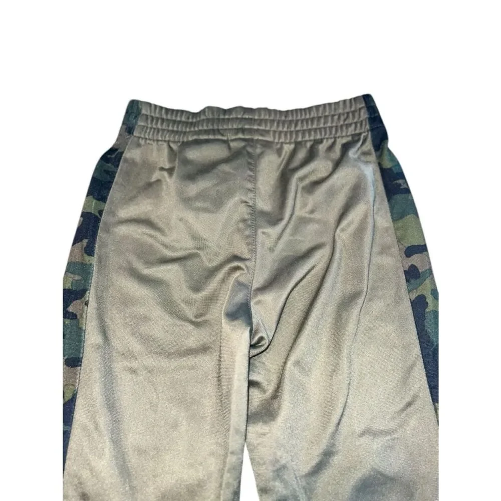 Nike Boys Tracksuit Set Camo Zip Jacket Jogger Pants Size 5-6Y Medium